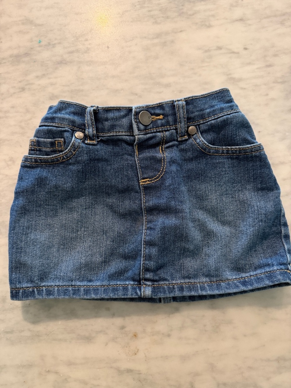 Girls' Denim Skort - Blue